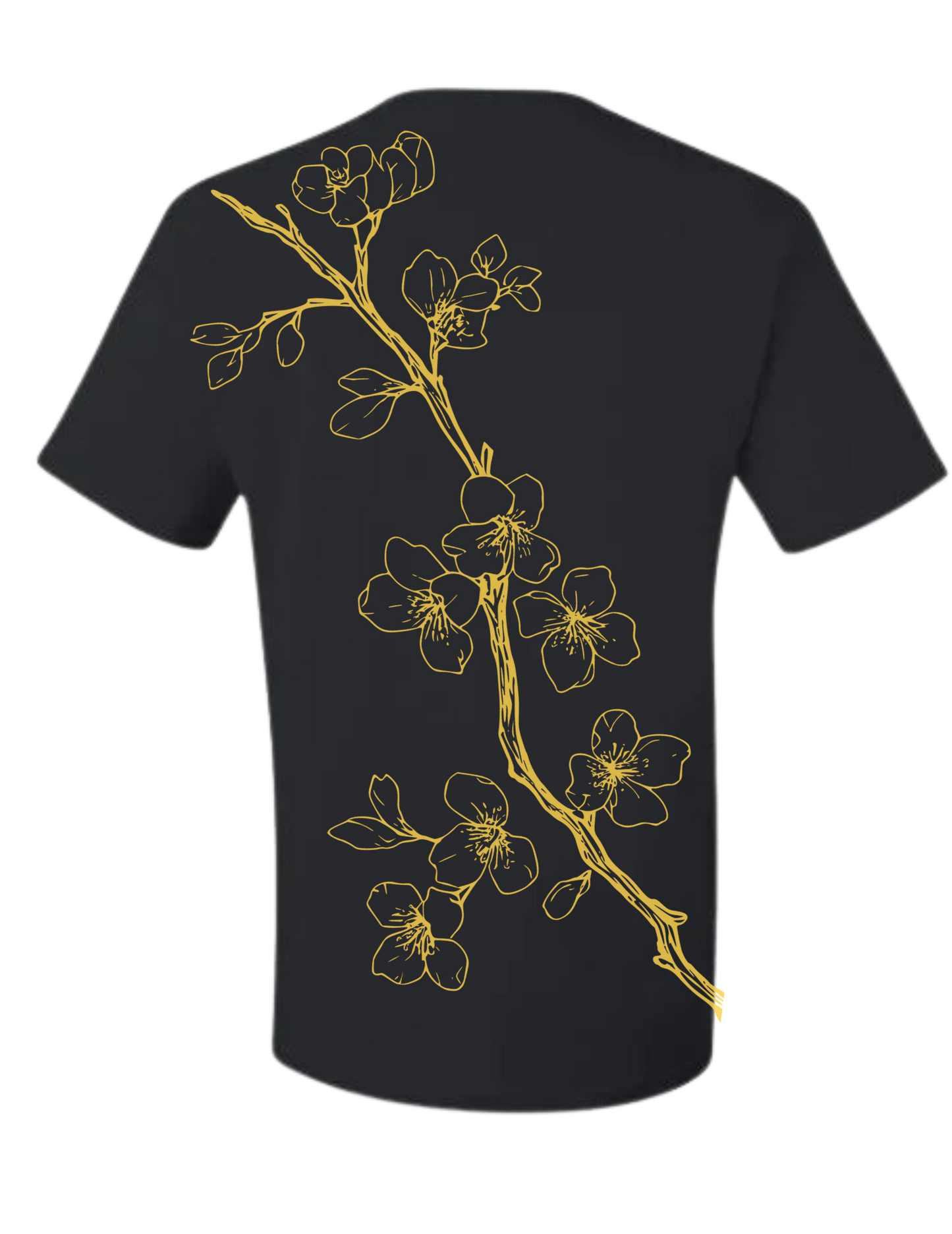 Unity Threads Gold Flower Tee